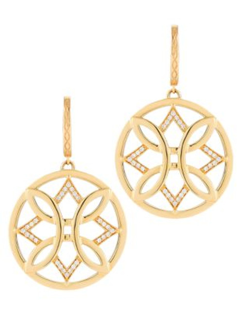 Ivanka Trump Aberdeen Earrings 18kt Yellow Gold 15mm In Diameter - GOLD