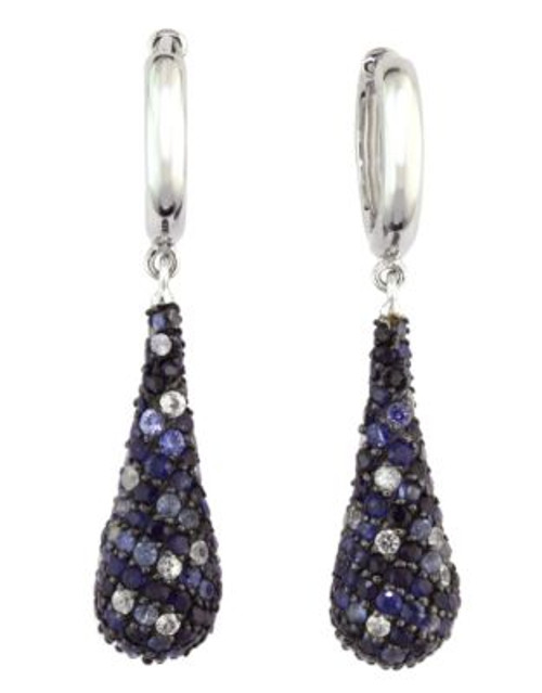 Effy Sterling Silver Sapphire Earring - SAPPHIRE