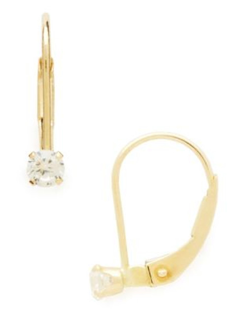 Fine Jewellery Children's 14kt Earrings - CUBIC ZIRCONIA