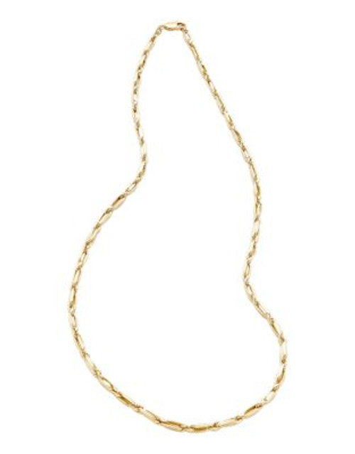 Fine Jewellery 14K Yellow Gold Baguette Supreme Link Chain - YELLOW GOLD