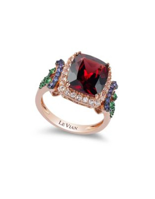 Le Vian Raspberry Rhodolite 14K Rose Gold Garnet Ring - ROSE GOLD - 7
