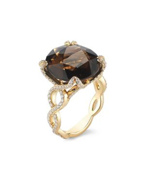 Ivanka Trump Aberdeen Ring - TOPAZ - 6.5