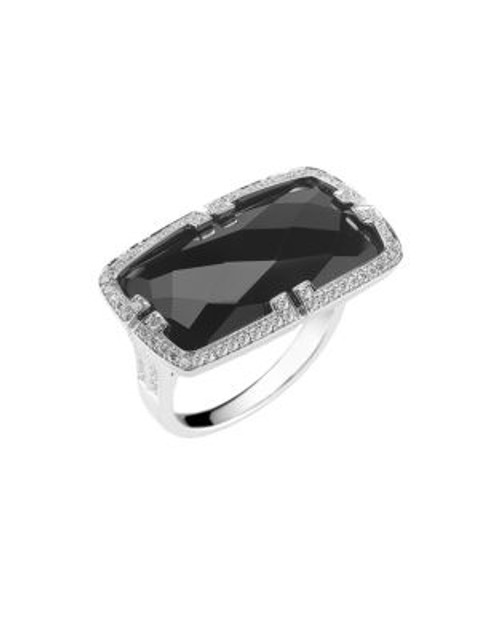 Ivanka Trump Patras Ring 18kt White Gold - ONYX - 7