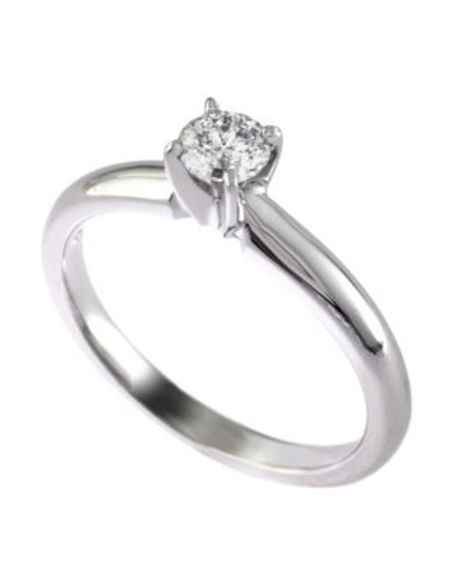 Effy 14K White Gold 0.33ct Diamond Ring - DIAMOND - 7