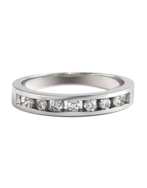Effy 14K White Gold 0.25ct Diamond Ring - DIAMOND - 7