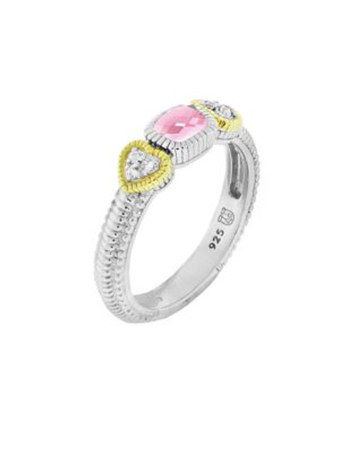 Judith Ripka Ambrosia Stack Ring - CRYSTAL - 7