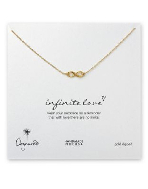 Dogeared Infinite Love Necklace - GOLD