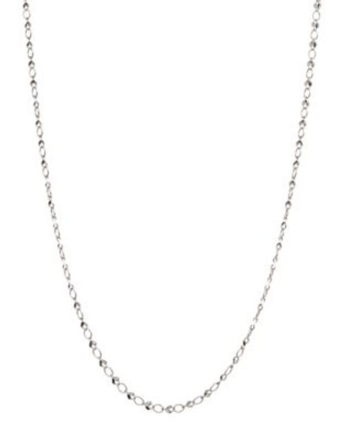 Expression Sterling Silver SOS Necklace - SILVER