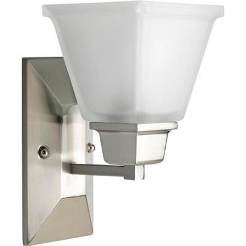 North Park Collection Brushed Nickel 1-light Wall Bracket