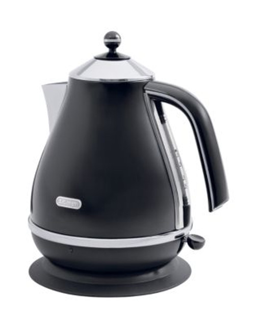 Delonghi Icona Cordless Kettle - ONYX BLACK