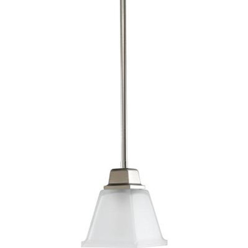 North Park Collection Brushed Nickel 1-light Mini-Pendant