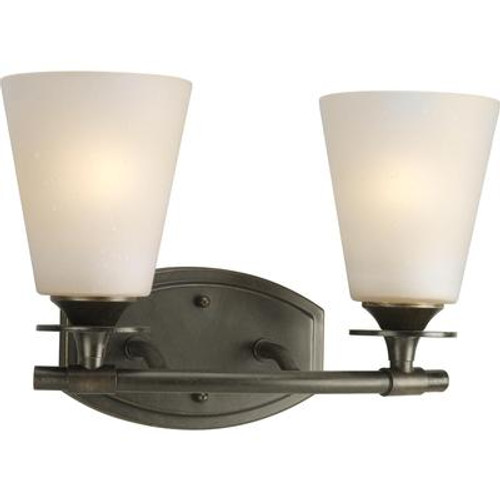 Cantata Collection Forged Bronze 2-light Wall Bracket