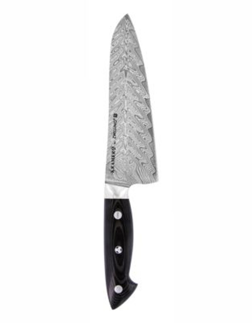 Bob Kramer Euroline SS Damascus Collection Santoku 7 inch 180 mm - BLACK - 7