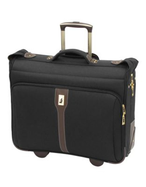 London Fog Westminster 44 Inch Wheeled Garment Bag - BLACK - 44