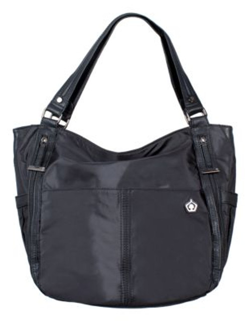 Kbg Fashion Convertible Yoga Tote Backpack - BLACK