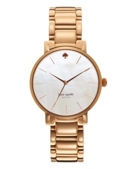 Kate Spade New York Rose Gold Bracelet Gramercy Watch - ROSE GOLD