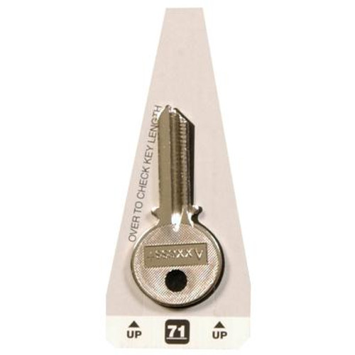 #71 Axxess Key - Independent House Key