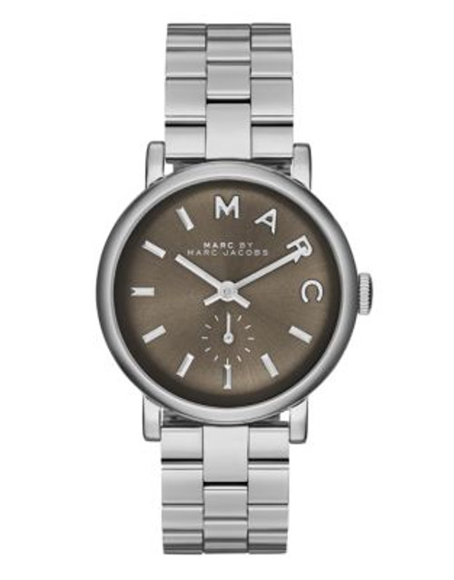 Marc By Marc Jacobs Womens Baker Stainless Bracelet Standard - SILVER