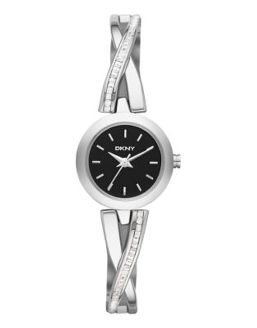 Dkny Womens Polished Stainless Steel Watch - SILVER