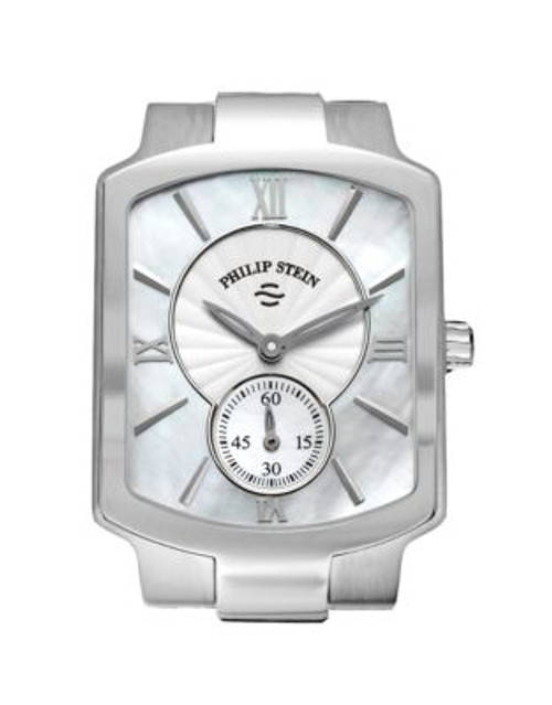 Philip Stein Small Classic Watch Head MOP Dial - SILVER