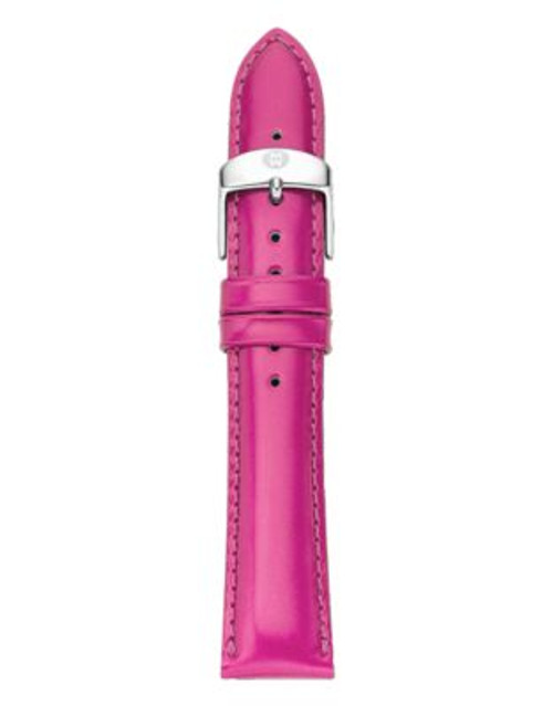 Michele Leather Strap - PINK