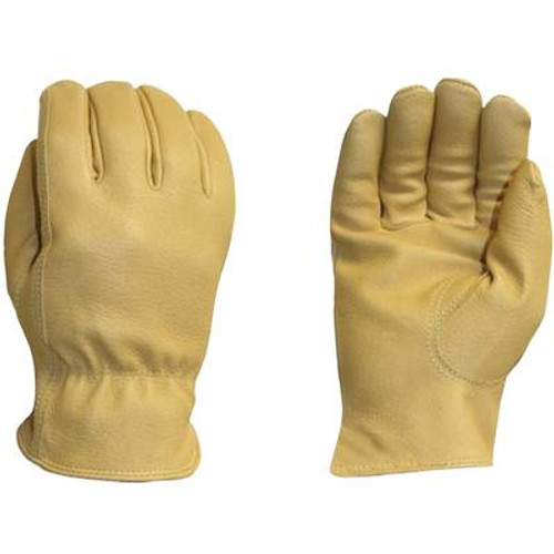 Full Grain Pigskin Leather Gloves - Medium