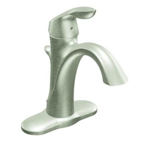 Eva 1 Handle Bathroom Faucet - Brushed Nickel Finish