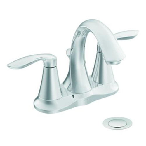 Eva 2 Handle Bathroom Faucet - Chrome Finish