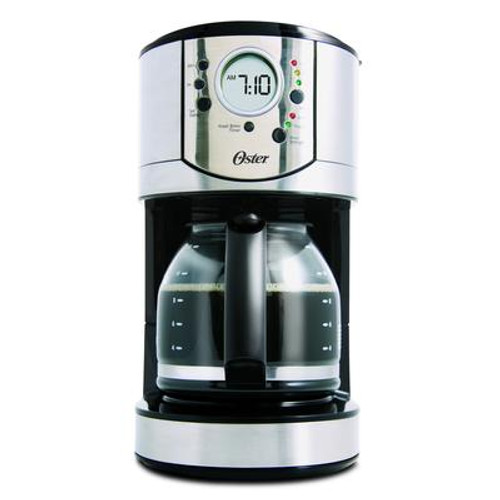 Stainless Steel 12 Cup Programmable Coffee Maker