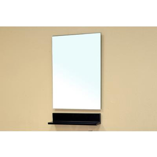 Butler 32 In. L X 20 In. W Solid Wood Frame Wall Mirror in Dark Espresso