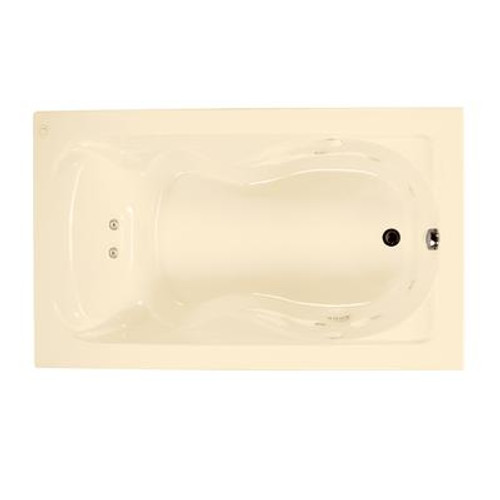 Cadet 5 feet Whirlpool Tub with Reversible Drain in Bone