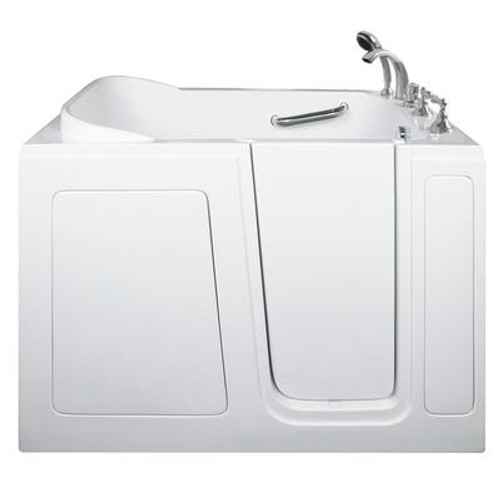 E-Series Air Massage 48 Inch. X 30 Inch. Walk In Tub In White With Right Drain