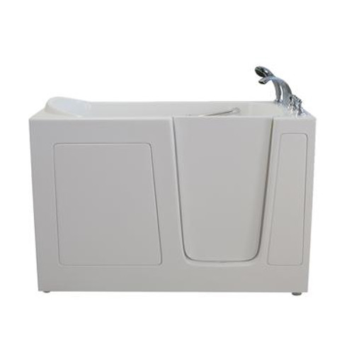 E-Series Air Massage 60 Inch. X 30 Inch. Walk In Tub In White With Right Drain