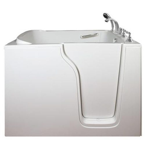 E-Series Air Massage 55 Inch. X 35 Inch. Walk In Tub In White With Right Drain