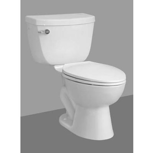 The Evergreen 2 Piece Elongated Front Toilet for 10 In. Rough Ins