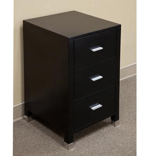 Maury 18 In. Chest Drawer Cabinet Unit Only in Black