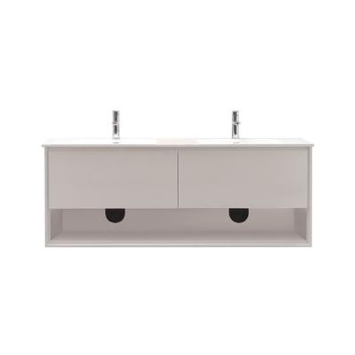 Sonoma 63 In. Vanity Cabinet Only in White