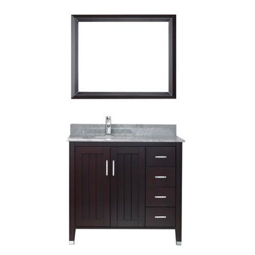 Jackie 36 Chai / Carrera Ensemble with Mirror and Faucet