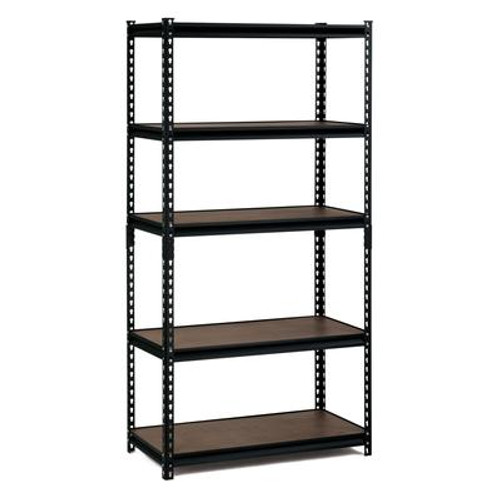 Heavy Duty Steel Shelving-5 Shelf 36 Inch W x 18 Inch D