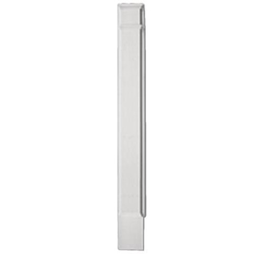 90 Inch x 5-1/2 Inch x 3 Inch Pilaster Plain Molded Plinth Smooth