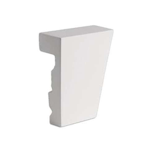 6 Inch x 7 Inch x 2-1/2 Inch Polyurethane Keystone Trim Profile