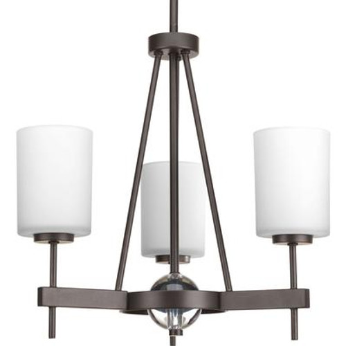 Compass Collection 3-light Antique Bronze Chandelier