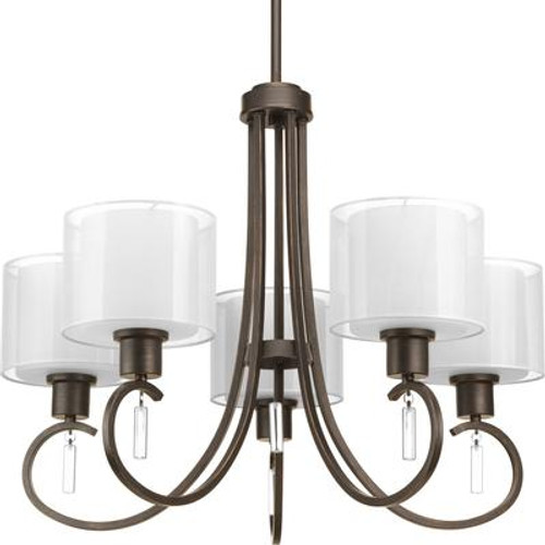 Invite Collection 5-light Antique Bronze Chandelier