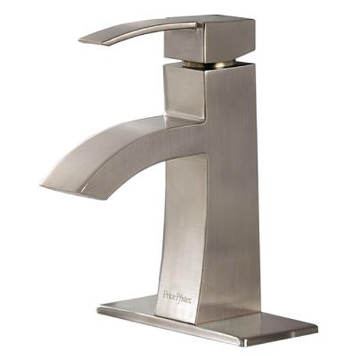 Bernini Lead Free Single Control Lavatory Faucet in Brushed Nickel