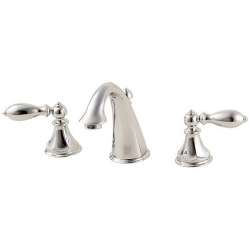 Catalina Lead Free 8 Inch Widespread Lavatory Faucet in Polished Chrome