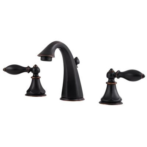 Catalina Lead Free 8 Inch Widespread Lavatory Faucet in Tuscan Bronze