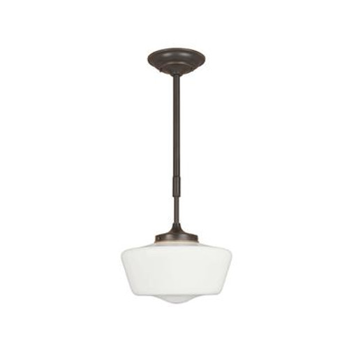 Luray Collection 1-Light 34-5/8 in. Hanging Oil-Rubbed Bronze Pendant