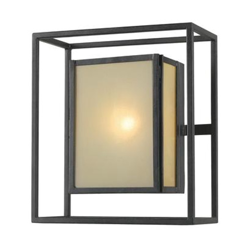 Wall-Mount Outdoor Aged Bronze Sconce