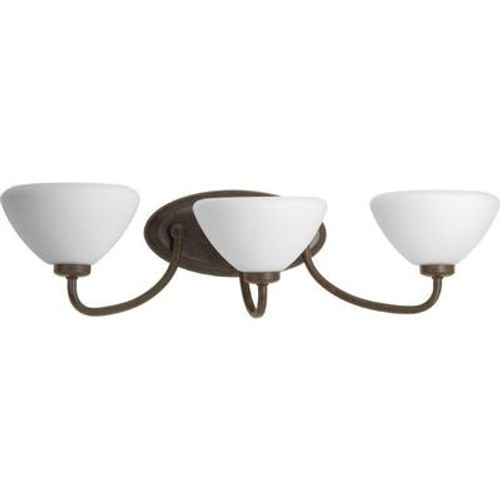 Rave Collection 3-light Forged Bronze Bath Light