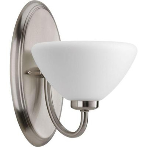 Rave Collection 1-light Brushed Nickel Bath Light